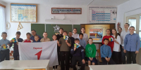 Учащиеся Новопесчанской СОШ вспомнили подвиг жителей блокадного Ленинграда - Бурлинский район